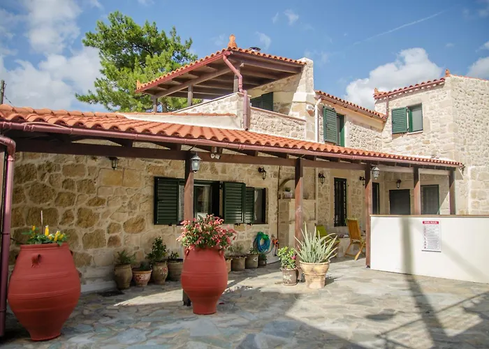 Pyrgou Villa With Shared Swimming Pool